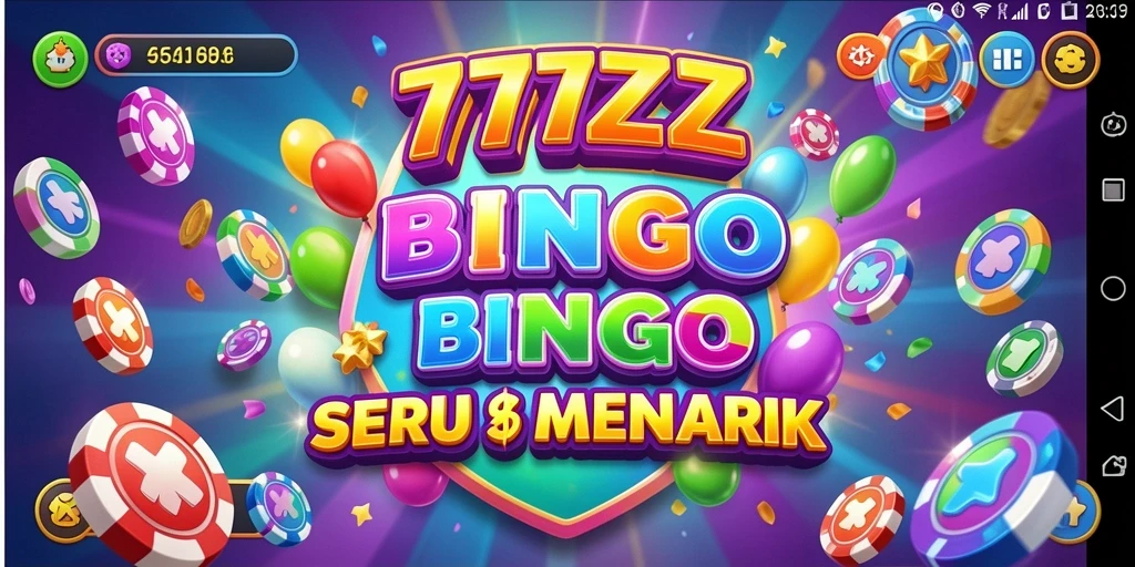 Screenshot gameplay 777ZX yang menampilkan suasana Bingo yang seru.