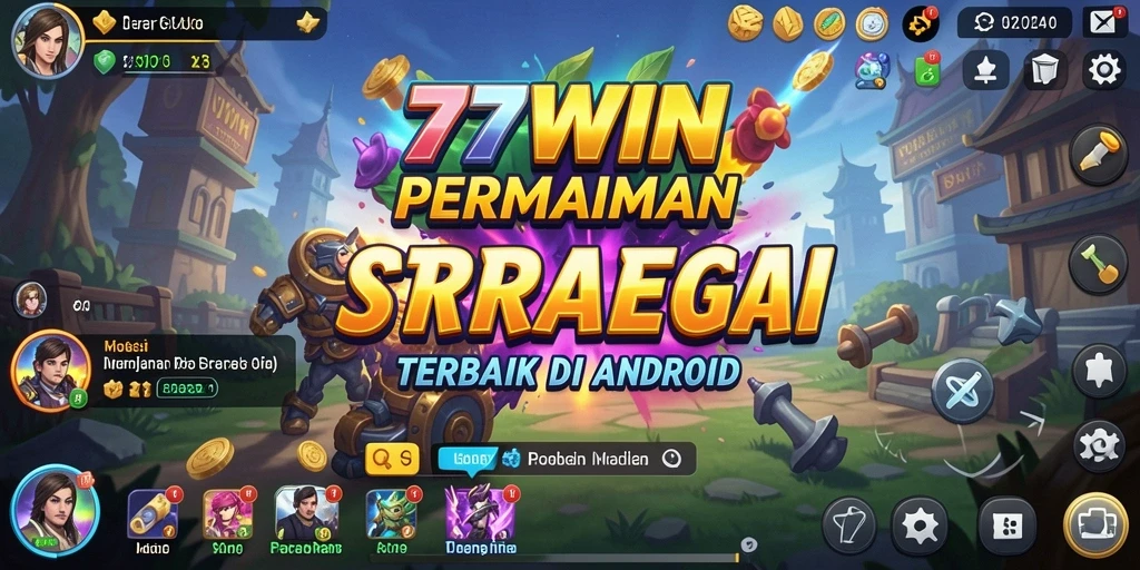 Tampilan menarik dari gameplay strategi di 77WIN.