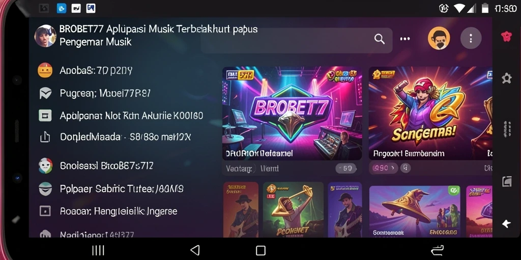 Tampilan gameplay BROBET77 yang interaktif dan menyenangkan.