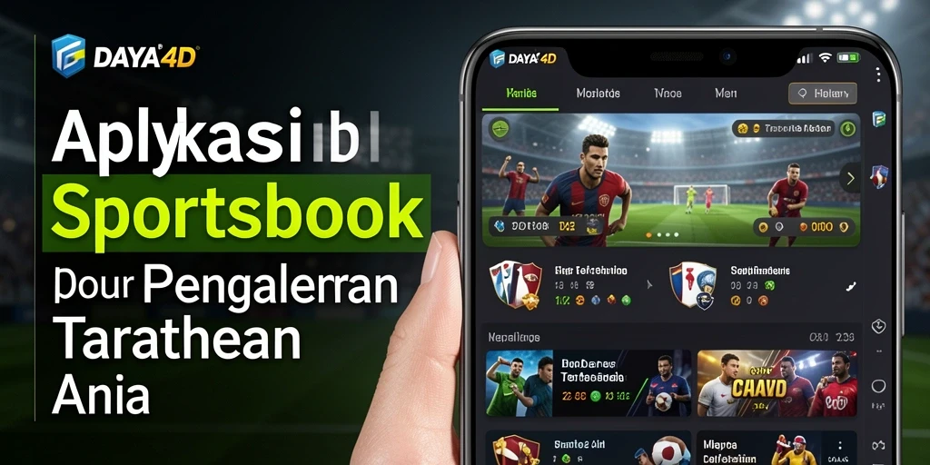 Screenshot utama DAYA4D menampilkan tampilan taruhan olahraga yang menarik.