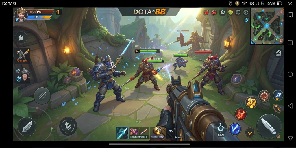 Gameplay seru DOTA88 dengan karakter yang unik dalam dunia TPS.