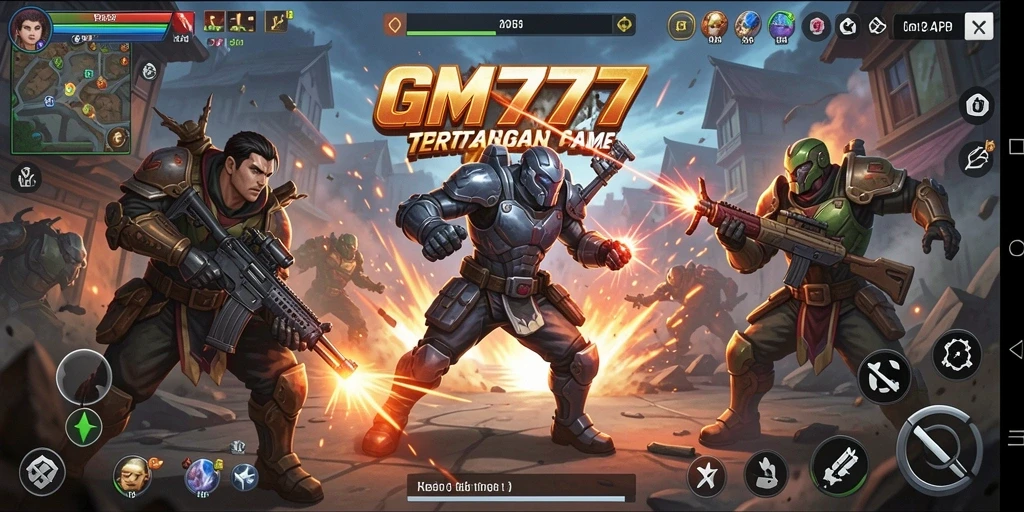 Tampilan gameplay menyeramkan dan pertarungan mendebarkan di GM777.