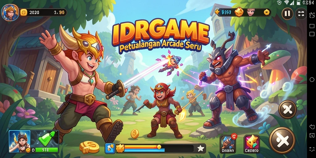 Screenshot gameplay <strong>IDRGAME</strong> menampilkan aksi seru dan grafik yang menawan.
