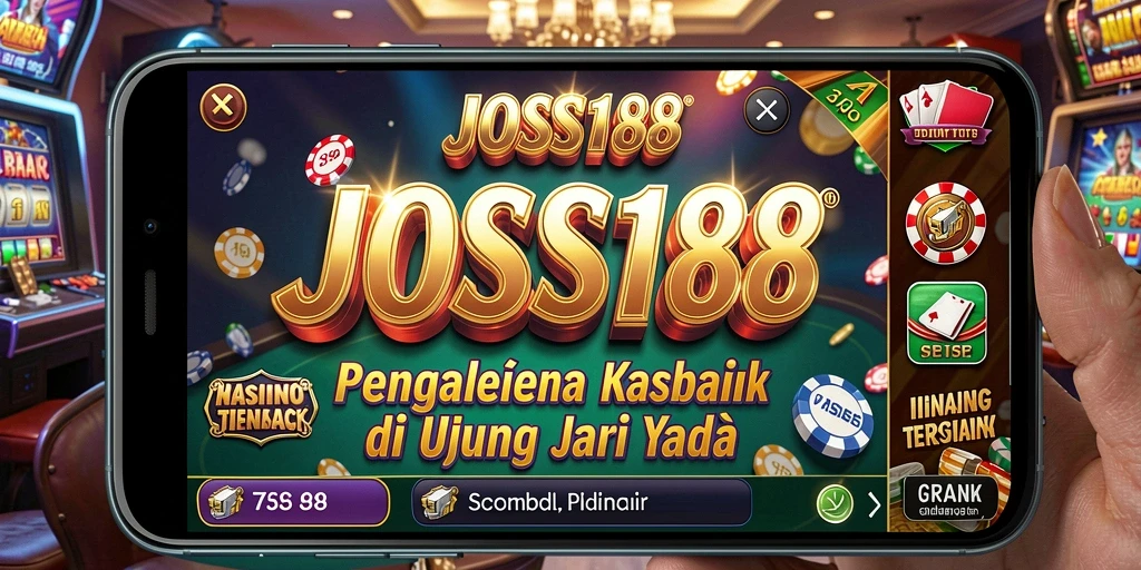 Tampilan gameplay JOSS188 yang penuh warna dan mendebarkan.