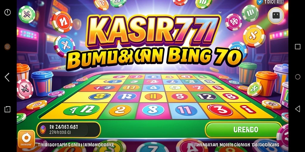 Screenshot gameplay KASIR777 yang menampilkan suasana seru permainan Bingo.
