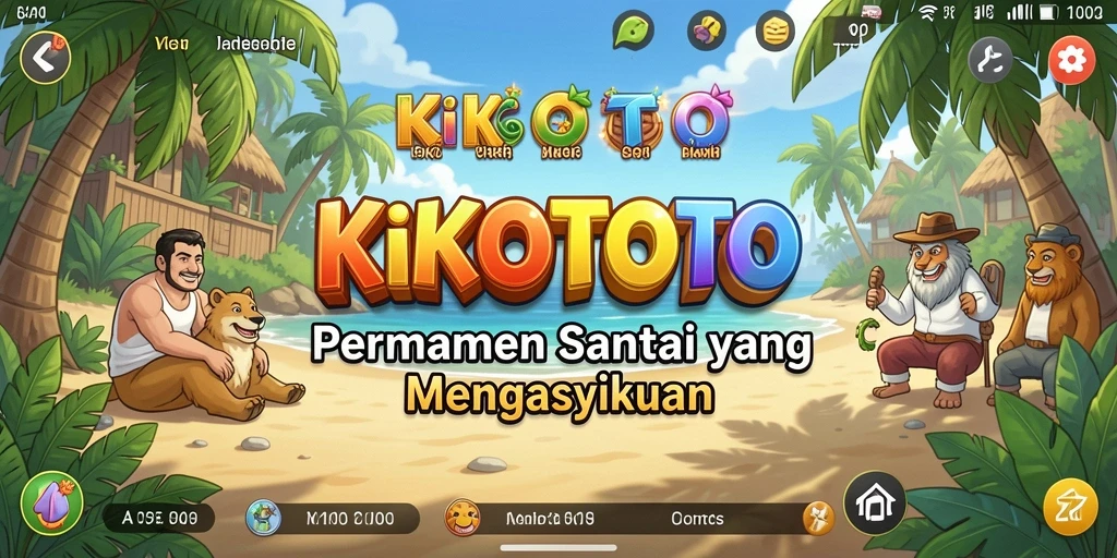 Gambaran gameplay KIKOTOTO yang seru dan menarik.
