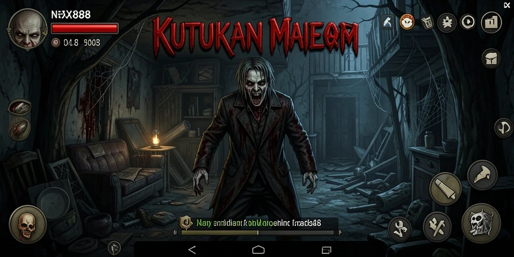 Screenshot NX888 menampilkan suasana mencekam saat menjalankan misi.