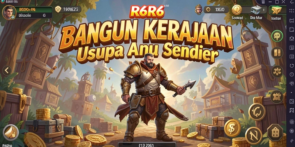 Tangkapan layar game R6R6 menampilkan suasana gameplay Tycoon yang seru.