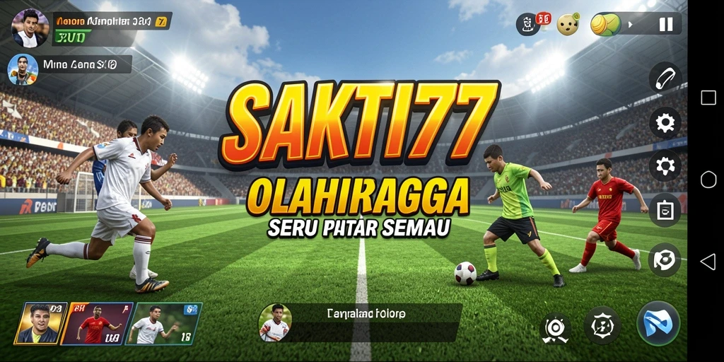 Tampilan gameplay SAKTI77 yang menarik dan dinamis.