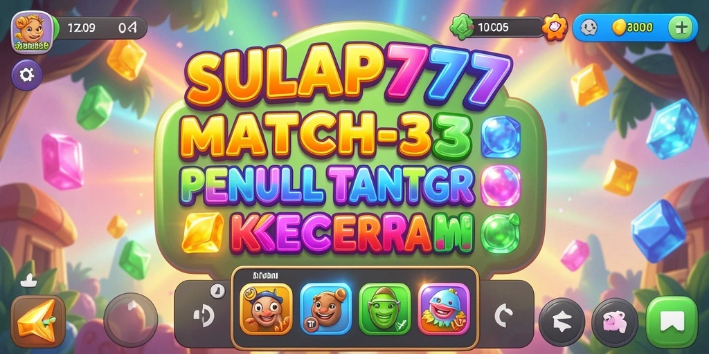 Gameplay seru dengan tantangan Match-3 yang menarik.