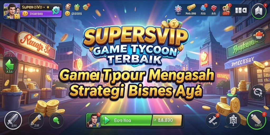 Tampilan gameplay SUPERSVIP yang menarik dan menantang.