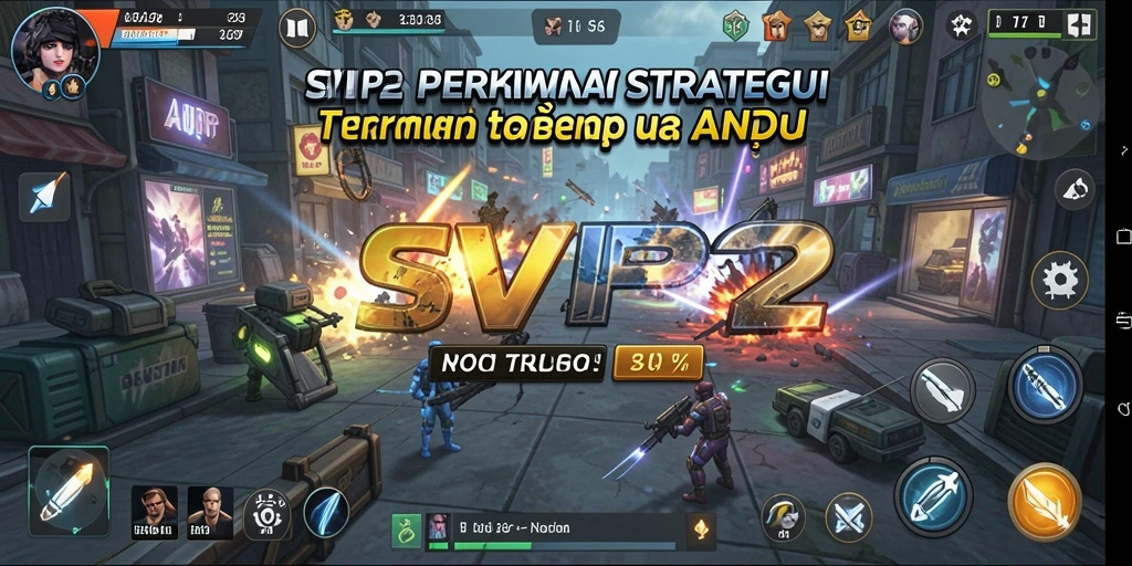 Tampilan gameplay SVIP2 yang menegangkan dan strategis.